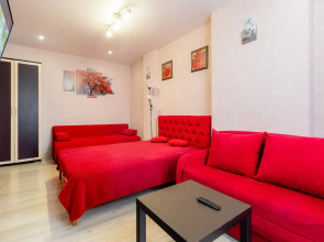 Apartamenty v Novom dome, 3 razdel'nyh spal'nyh mesta, do metro 5 minut peskom bonus kofemasina