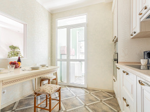 Апартаменты Стиль и Спокойствие Ортопедический Матрас Smart TV и Панорамное Окно ЖК Большой by Depart Apart