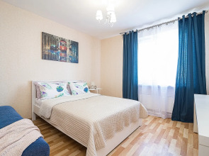 Апартаменты двухкомнатные c видом на Волгу на Волжской набережной  25, м.Cтрелка. Сова-Дом