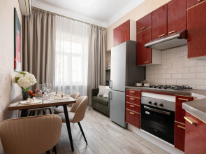 Квартира GM Apartments Легендарная Двушка на Тверской у Садово-Триумфального Сквера