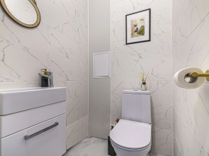 4flats MONOCHROME Квартира у набережной Невы в ЖК бизнес-класса