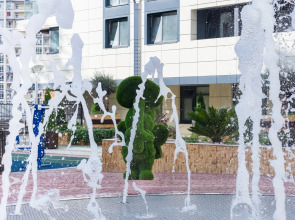 Апартаменты Сокол на верхнем этаже с балконом