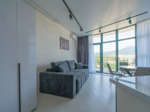 s otdel'noy spal'ney LS-Mountain Retreat s vidom na gory s 16 etazha Apartments