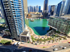 Апартаменты Marco Polo - High-rise 1BR Apt with Amazing Marina Views