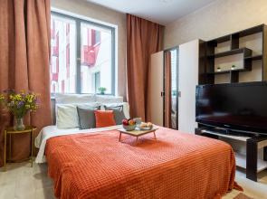 Апартаменты Гости Любят у метро Рассказовка Терракотовая