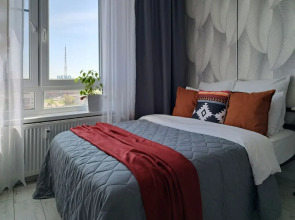 Апартаменты Wing Tower - высотная студия в центре