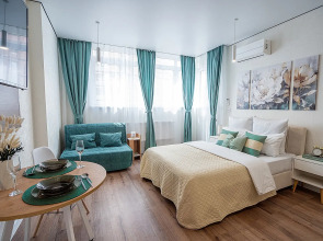 Апартаменты Новая Современная Студия у Парка Галицкого