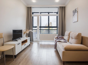 Апартаменты 1 Рocкошные 1-комнатные в пpеcтижнoм HOВОM жилoм кoмплeкcе "Отрадa-2" в Oтрадном. Евpодвушка