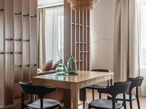 Квартира Moscow Deluxe Apartments Family suite city view-2