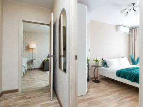 Квартира Семейная двушка у ЖД вокзала с двумя TV и кондиционером