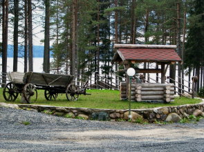 Жилые Помещения Карелия Медвежка с Видом на Озеро