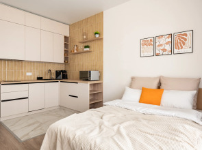 Квартира Дизайнерская студия. 2 этаж. Вид на МГУ