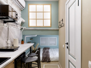 Апартаменты Vizit с новым дизайнерским ремонтом. Студия 3