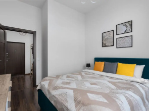 Квартира Комфорт с Балконом и Видом на Город Moderna Flat Status