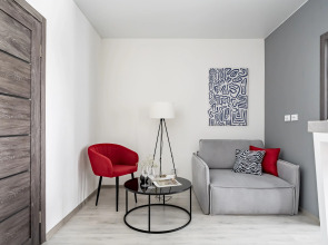 Квартира Granat на Васильевском острове Satin home