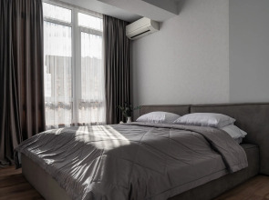 Просторная стильная квартира с видом на горы. Кватро 43