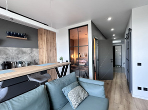 Апартаменты с видом на море и мосты