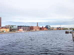 Квартира Dubrovskiy apart в доме бизнес класса на набережной Невы