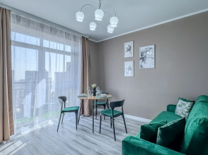 Квартира Green FOX с видом на Приволжский Затон