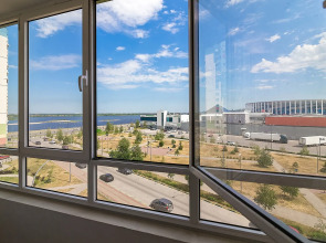 Апартаменты на Волжской набережной 26, с видом на Волгу. м.Стрелка. Сова-Дом