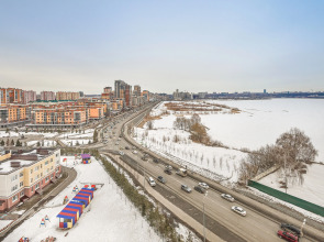 Апартаменты Прекрасная квартира с видом на город Казань