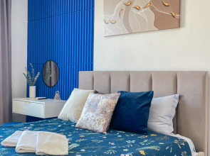 Апартаменты с Панорамными Окнами на 14 Этаже Небоскреба Бизнес-Класс в ЖК D1