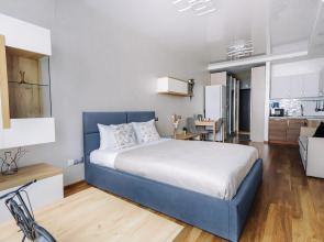 Апартаменты Lalapart Aspen Wood четрырехместная студия у метро Дмитровская