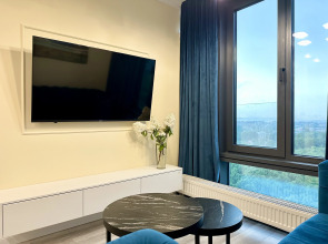 Квартира Happy Atlantis видовая в доме бизнес класса в центре Казани