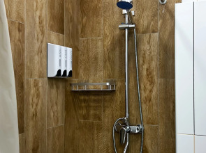 Квартира студия в голубых тонах