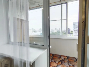 Квартира с видом на город в центре Хабаровска