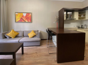 Однокомнатная квартира с Видом на Горы в 300м от Подъёмника