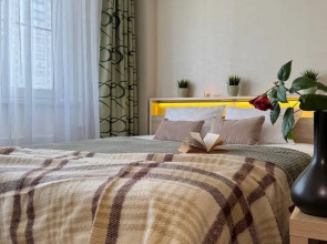 Квартира КвартРента НН с видом на Оку. Географический центр Н.Новгорода