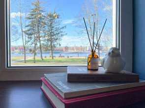 Квартира с видом на набережную в центре Великого Новгорода