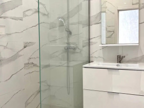 Квартира Мраморная с видом на город в ЖК Панорама