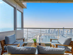 Апартаменты Bnbmehomes 54th Floor Sea View Heart of Marina - 5407