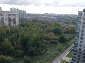 Квартира Уютная Студия с Видом на Санкт Петербург