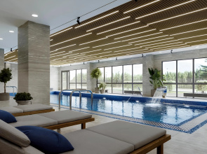 Studiya U Finskogo Zaliva v Komplekse so Spa-Zonoy Apartments