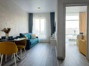 Квартира Стильная Современная 2ух Комнатная на 4 Человек