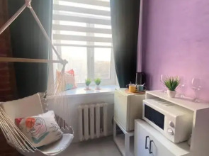 Квартира New Horizon Есения  атмосферное пространство с гамаком в 10 минутах от Невского проспекта