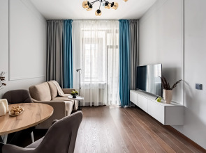 Квартира Nut на Манчестерской Satin home