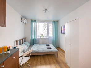 Уютная студия на улице Котельникова