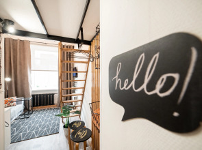 Квартира Питерская Двухуровневая Студия в Центре Красноярска