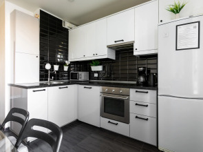 Апартаменты с 3мя комнатами NevaBed в небоскребе