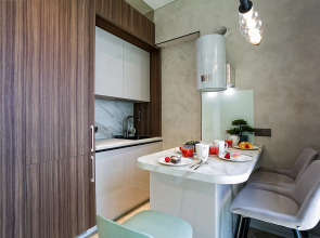 Апартаменты Студия с террасой и видом на море в Скай Плаза 3