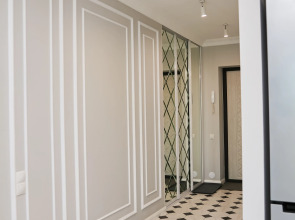 Апартаменты Luma White #2 в центре города с красивым видом на балконе