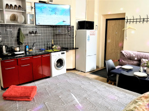 Квартира Однокомнатная  Студия с Круглой Ванной