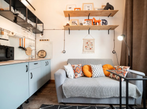 Квартира Питерская Двухуровневая Студия в Центре Красноярска