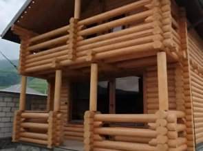 Novy Dom Iz Sruba V Dargavse  Private house