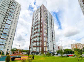 Апартаменты Брутальный Лев на 23 этаже с панорамным видом на реку