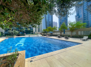 Апартаменты Stylish 1BR at Damac Merano Tower with Great View